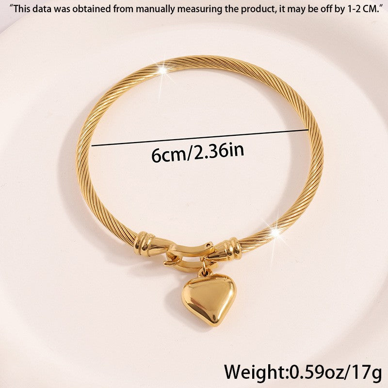 Pulsera de acero titán