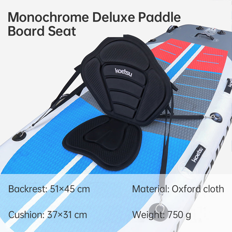 Asiento acolchado ajustable para kayaks