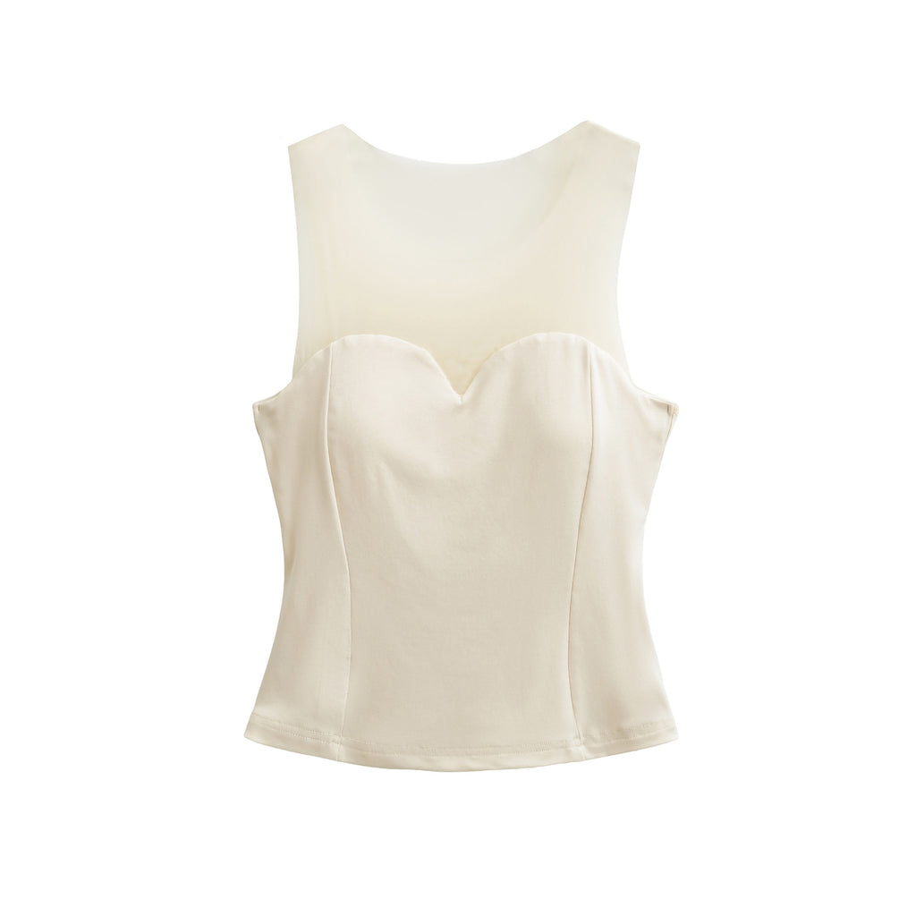 Camisa sin tirantes