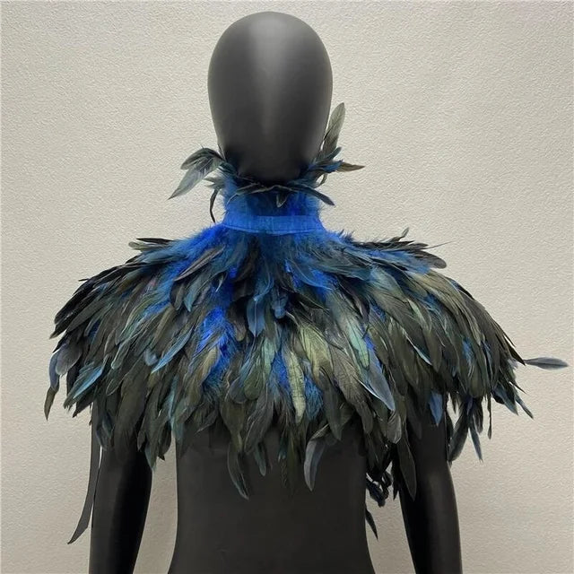 Bufanda de plumas