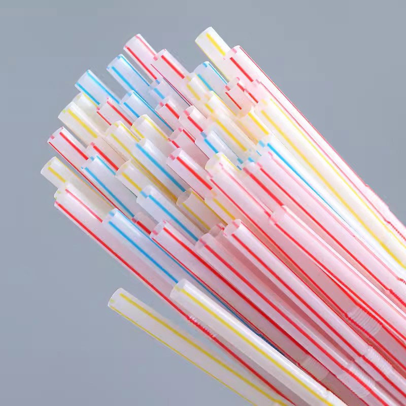 Pajitas de plástico flexibles