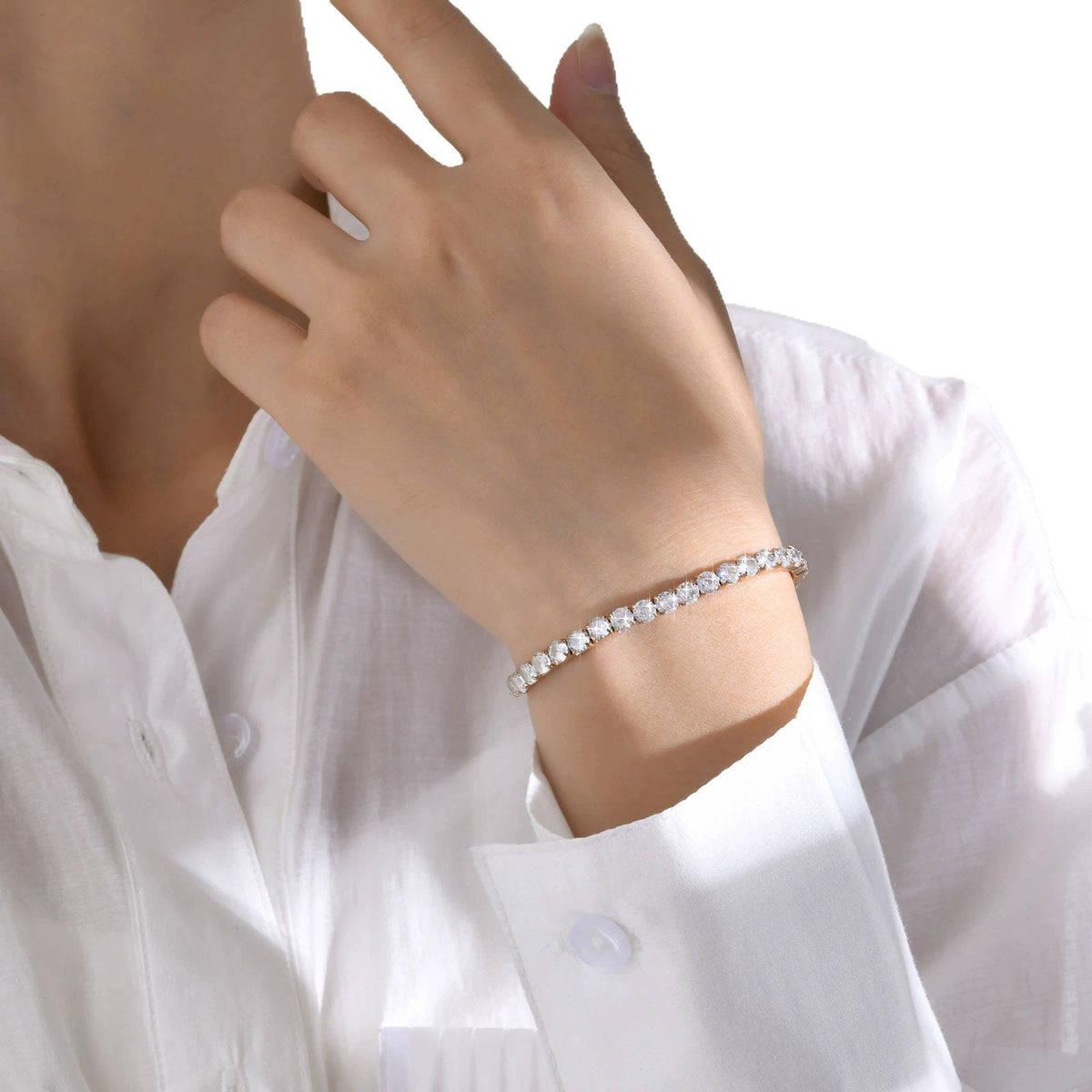 Pulsera de diamantes