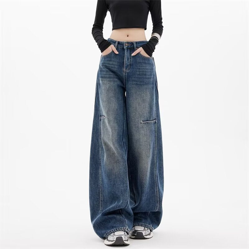 Pantalones vaqueros de pierna ancha