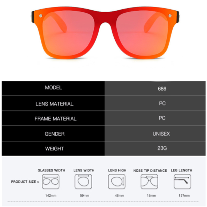 Gafas de sol unisex