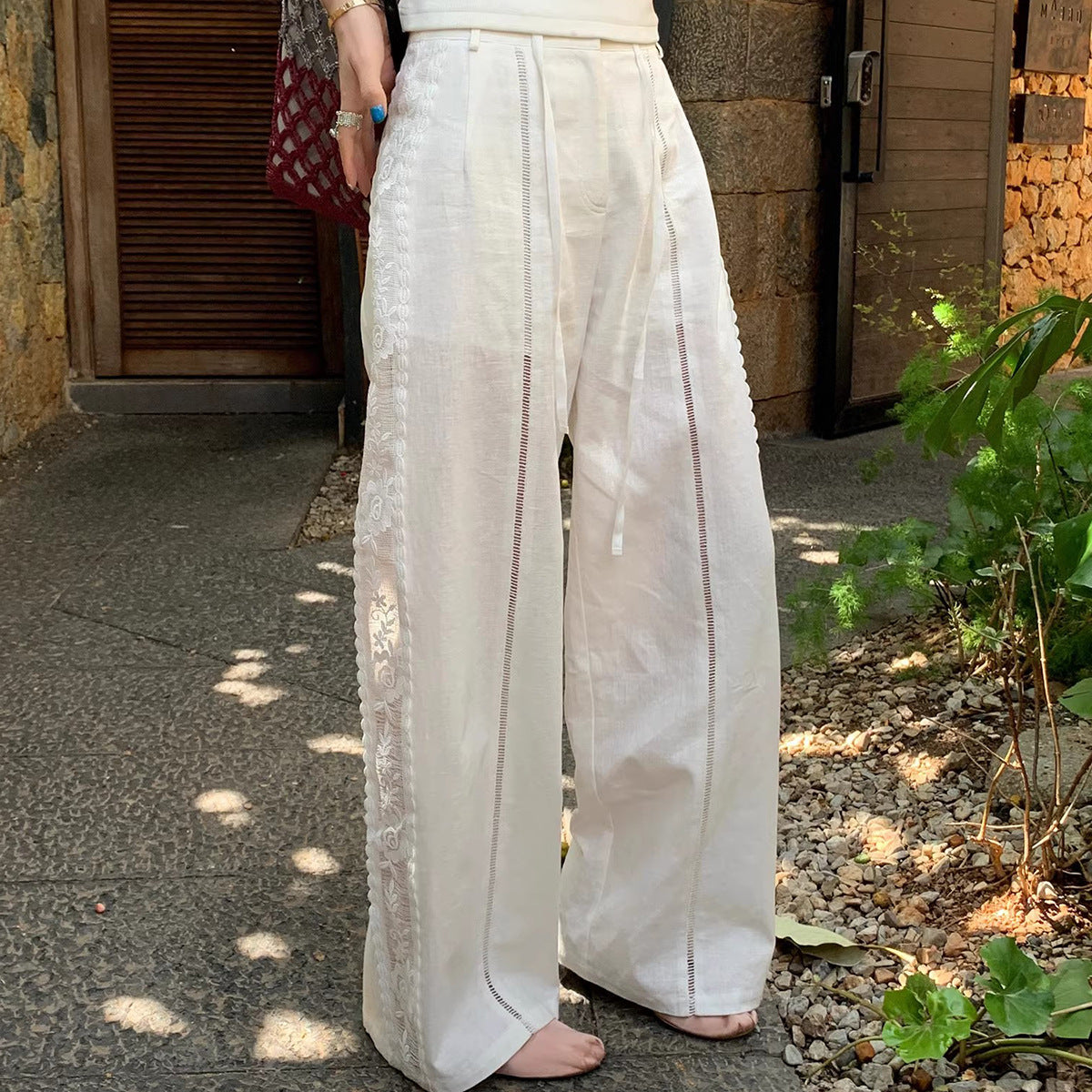 Pantalones de lino