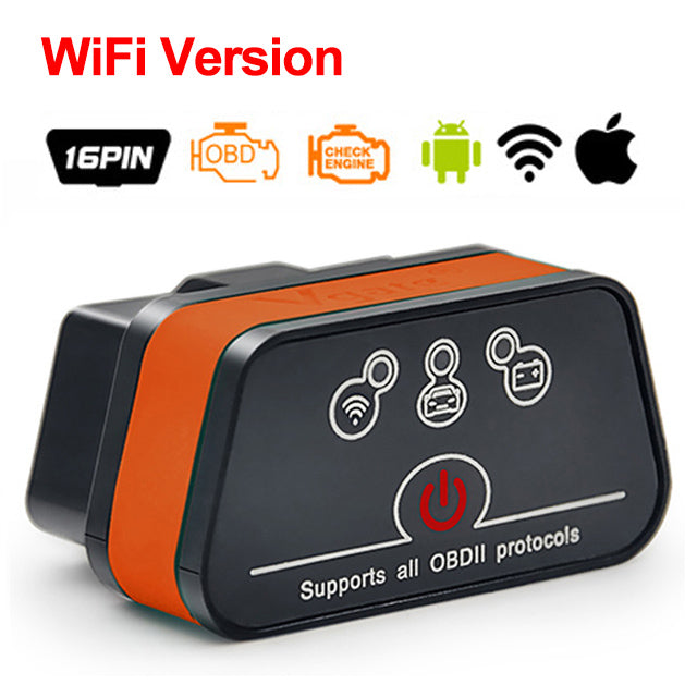 OBD2 Diagnostic-tool ELM327 Bluetooth/wifi for android/PC/IOS
