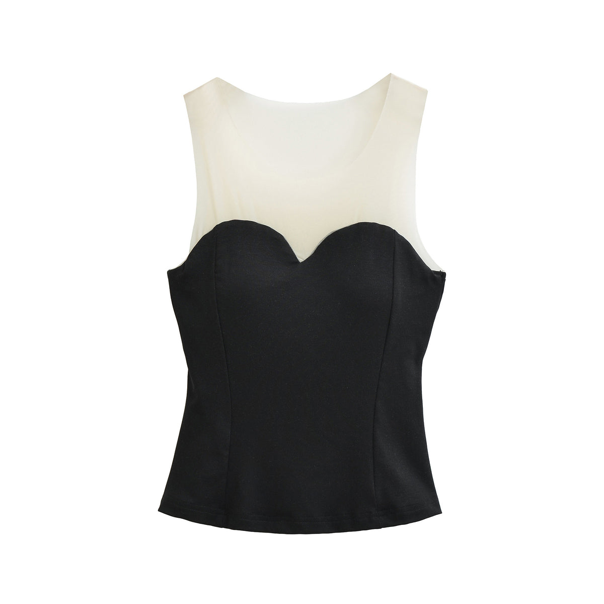 Camisa sin tirantes