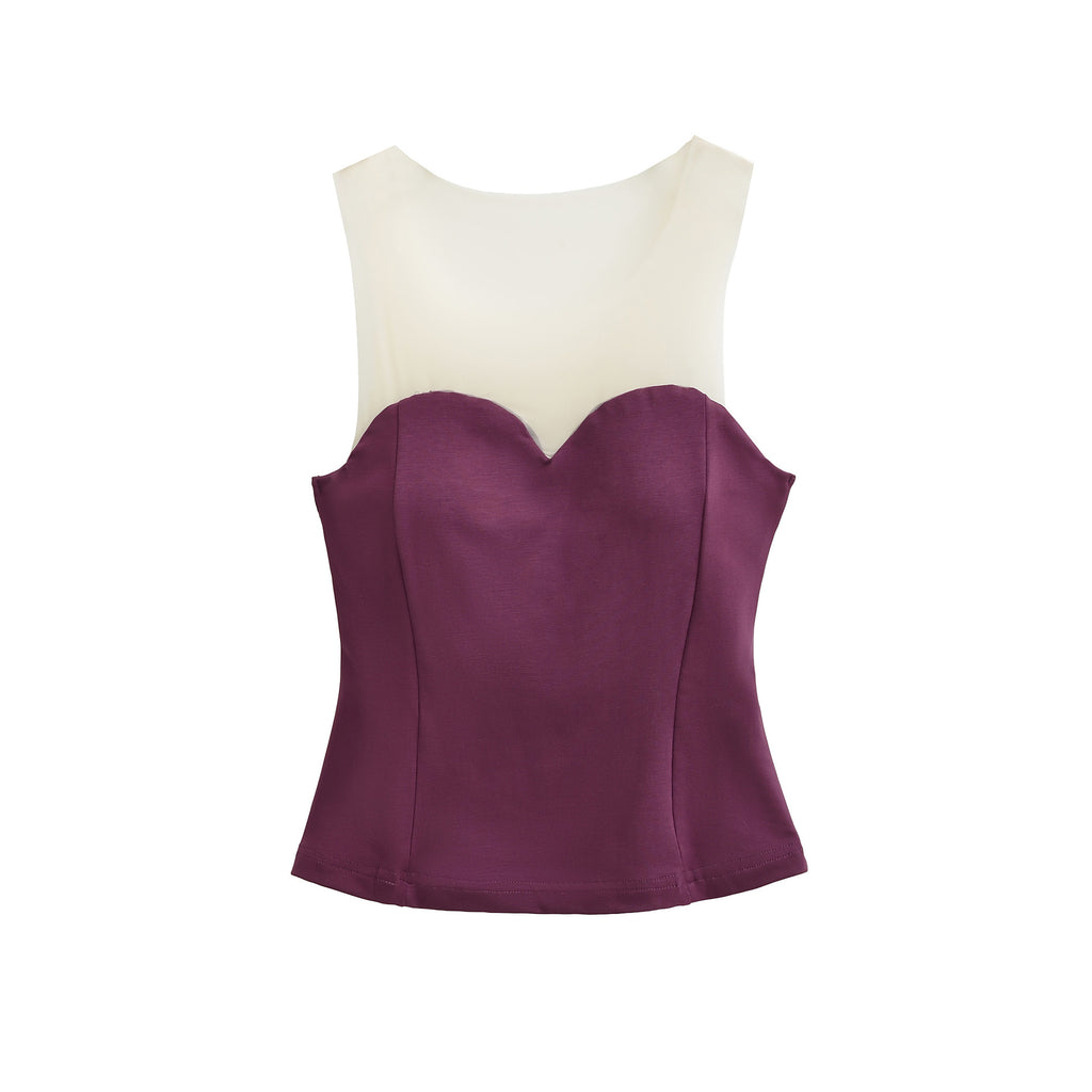 Camisa sin tirantes