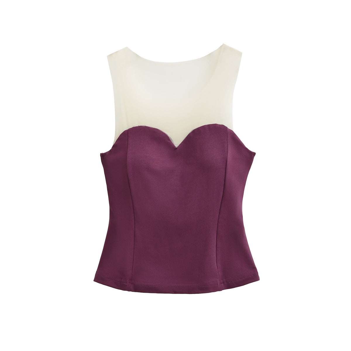 Camisa sin tirantes