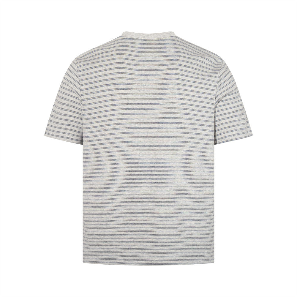 Camiseta de rayas de manga corta