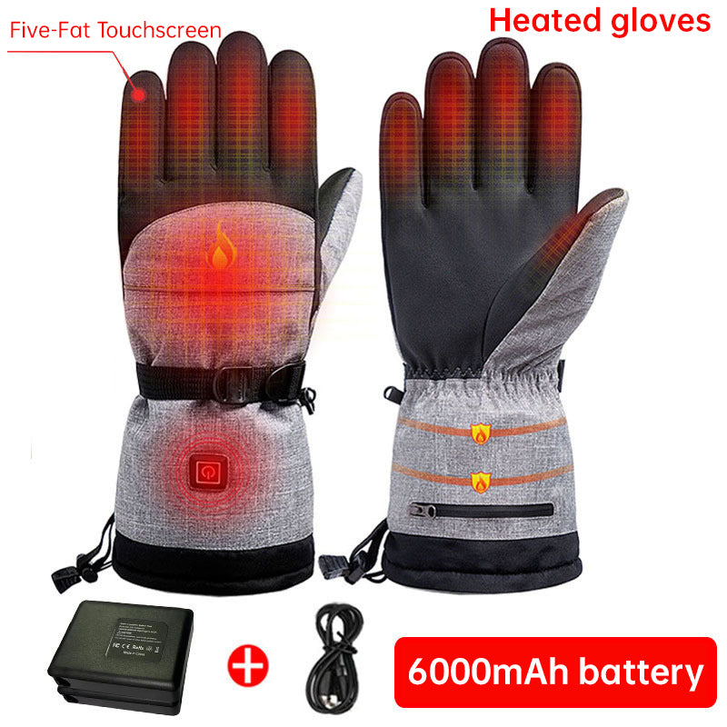 Guantes calefactados