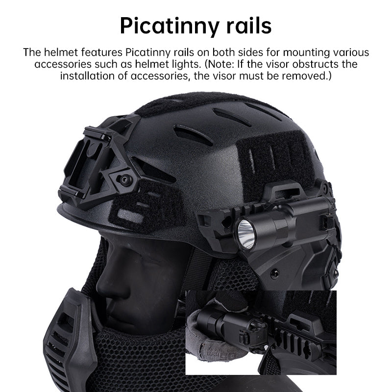 Full Protection Camouflage Helmet