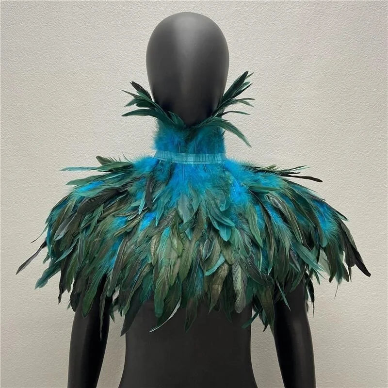 Bufanda de plumas