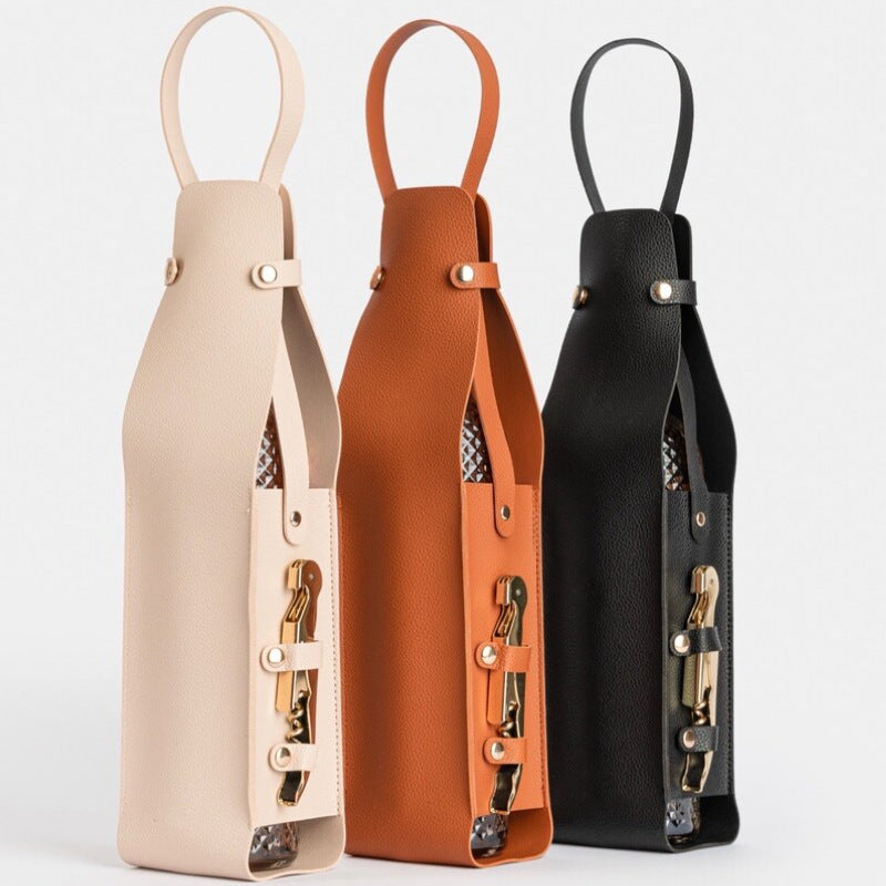 Bolsa de vino y champán