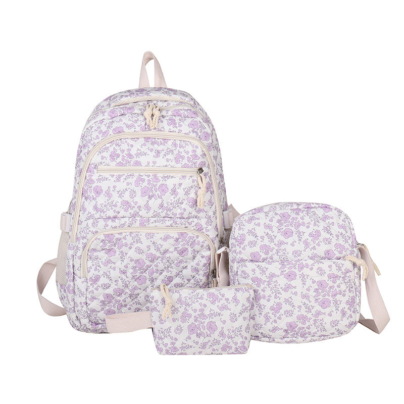Mochila floral