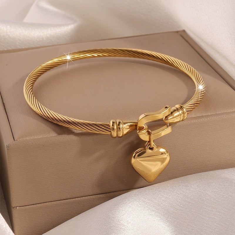 Pulsera de acero titán