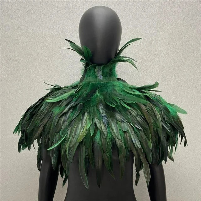 Bufanda de plumas