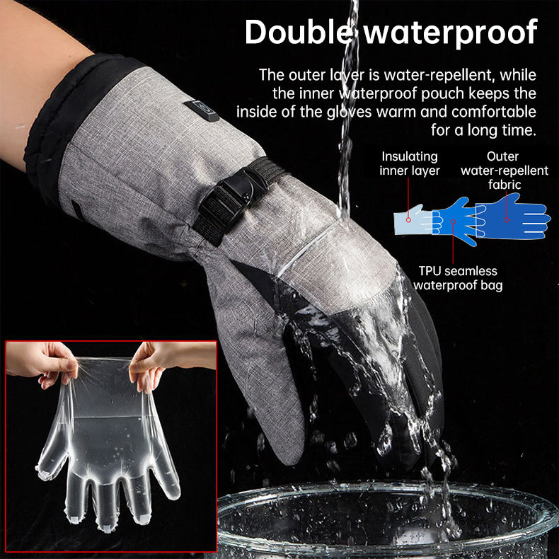 Guantes calefactados