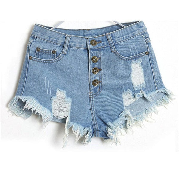 Pantalones cortos vaqueros