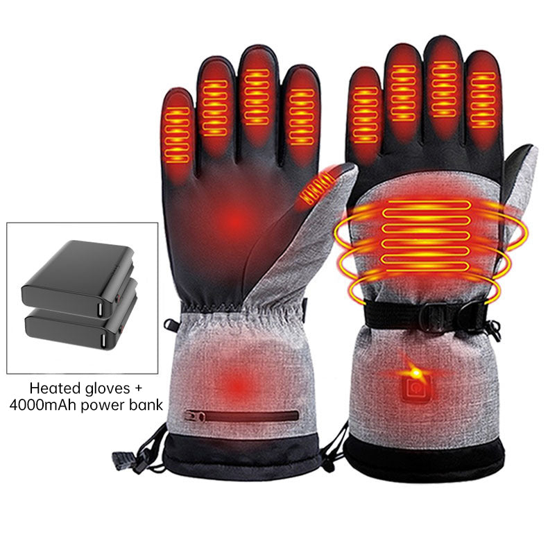Guantes calefactados