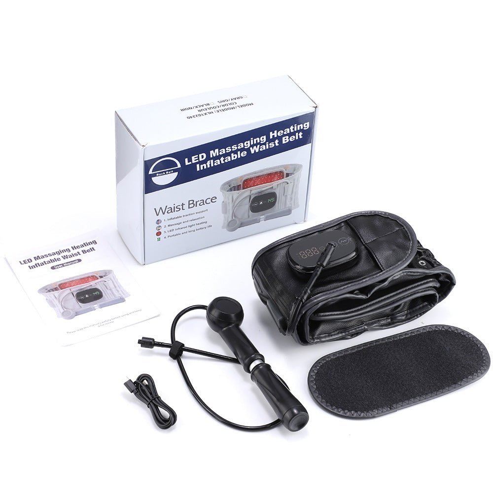 Electric Heating Waist Support with Vibration Massage, Lumbar Stabilization - nETwork